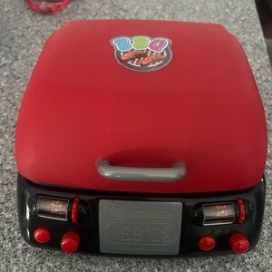 Kids Red BBQ Play Grill Set
